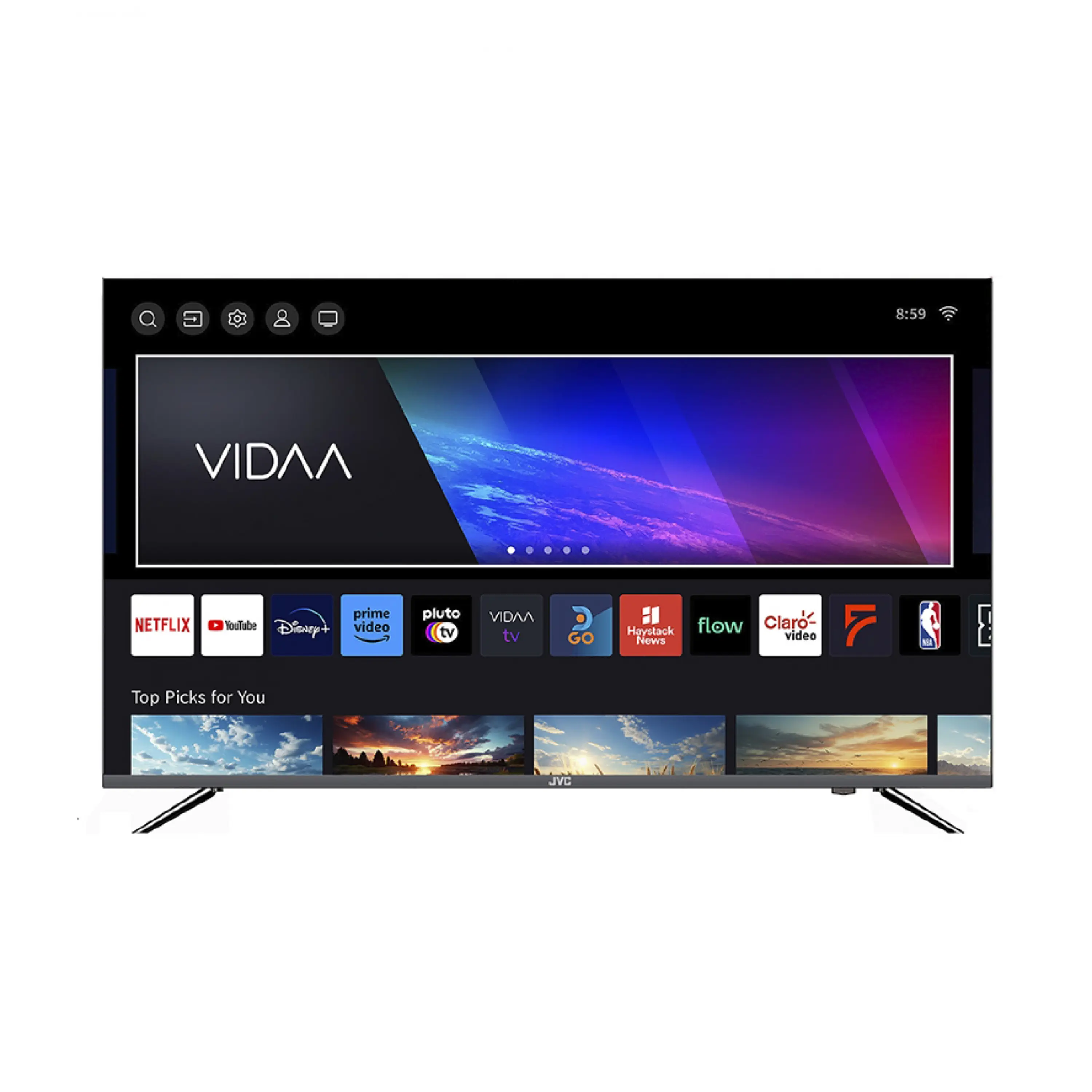 TELEVISOR SMART JVC 65 LT-65N775U 4K UHD